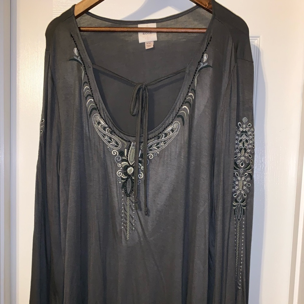 Knox Rose Embroidered Tunic